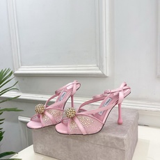 JimmyChoo 吉米周 26𝐬𝐬 ——— ✨ 2026春夏新品 专柜最新JC水钻球网纱高跟凉鞋 JimmyChoo 吉米周 26𝐬𝐬 ——— ✨ 2026春夏新品 专柜最新JC水钻球网纱高跟凉鞋
