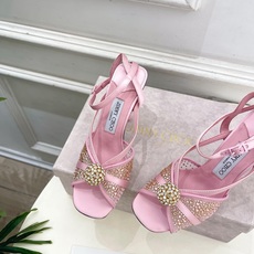 JimmyChoo 吉米周 26𝐬𝐬 ——— ✨ 2026春夏新品 专柜最新JC水钻球网纱高跟凉鞋 JimmyChoo 吉米周 26𝐬𝐬 ——— ✨ 2026春夏新品 专柜最新JC水钻球网纱高跟凉鞋