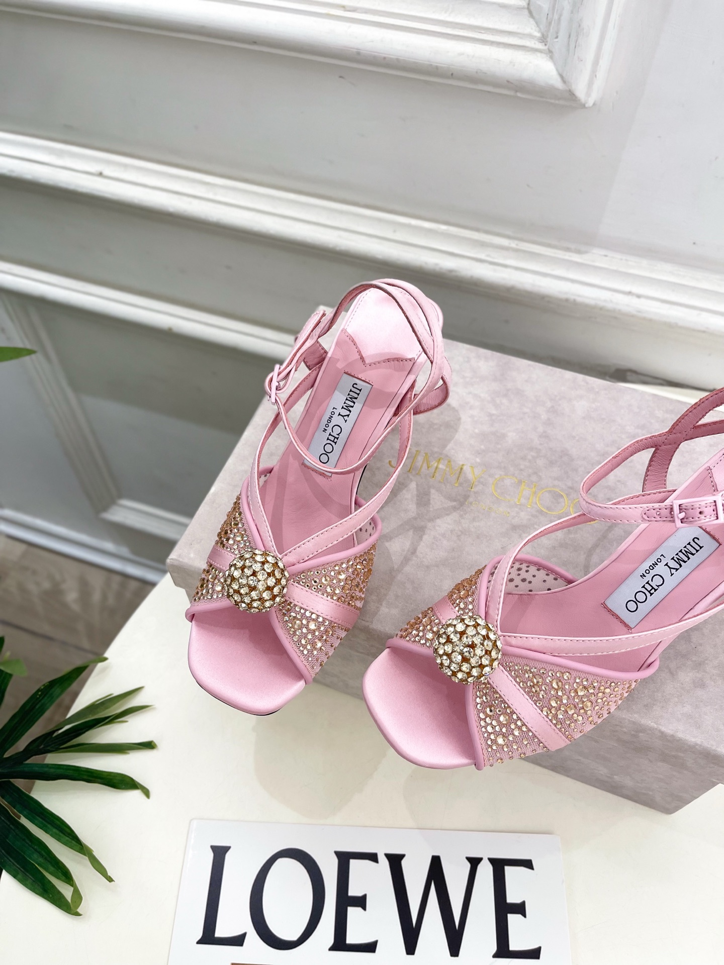 JimmyChoo 吉米周 26𝐬𝐬 ———    ✨ 2026春夏新品 专柜最新JC水钻球网纱高跟凉鞋