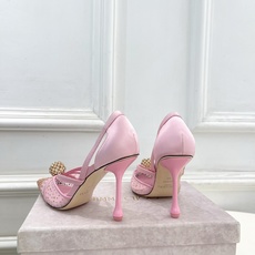 JimmyChoo 吉米周 26𝐬𝐬 ——— ✨ 2026春夏新品 专柜最新JC水钻球网纱尖头高跟 JimmyChoo 吉米周 26𝐬𝐬 ——— ✨ 2026春夏新品 专柜最新JC水钻球网纱尖头高跟