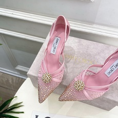 JimmyChoo 吉米周 26𝐬𝐬 ——— ✨ 2026春夏新品 专柜最新JC水钻球网纱尖头高跟 JimmyChoo 吉米周 26𝐬𝐬 ——— ✨ 2026春夏新品 专柜最新JC水钻球网纱尖头高跟