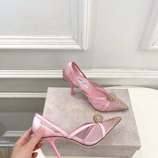JimmyChoo 吉米周 26𝐬𝐬 ——— ✨ 2026春夏新品 专柜最新JC水钻球网纱尖头高跟 JimmyChoo 吉米周 26𝐬𝐬 ——— ✨ 2026春夏新品 专柜最新JC水钻球网纱尖头高跟