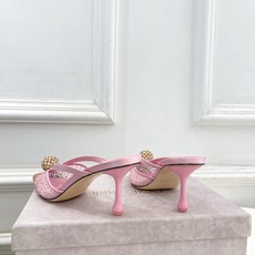 JimmyChoo 吉米周 26𝐬𝐬 ——— ✨ 2026春夏新品 专柜最新JC水钻球网纱尖头高跟 JimmyChoo 吉米周 26𝐬𝐬 ——— ✨ 2026春夏新品 专柜最新JC水钻球网纱尖头高跟