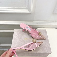 JimmyChoo 吉米周 26𝐬𝐬 ——— ✨ 2026春夏新品 专柜最新JC水钻球网纱尖头高跟 JimmyChoo 吉米周 26𝐬𝐬 ——— ✨ 2026春夏新品 专柜最新JC水钻球网纱尖头高跟