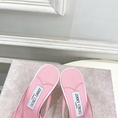JimmyChoo 吉米周 26𝐬𝐬 ——— ✨ 2026春夏新品 专柜最新JC水钻球网纱尖头高跟 JimmyChoo 吉米周 26𝐬𝐬 ——— ✨ 2026春夏新品 专柜最新JC水钻球网纱尖头高跟