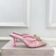 JimmyChoo 吉米周 26𝐬𝐬 ——— ✨ 2026春夏新品 专柜最新JC水钻球网纱尖头高跟 JimmyChoo 吉米周 26𝐬𝐬 ——— ✨ 2026春夏新品 专柜最新JC水钻球网纱尖头高跟