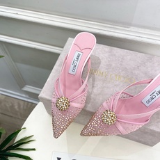 JimmyChoo 吉米周 26𝐬𝐬 ——— ✨ 2026春夏新品 专柜最新JC水钻球网纱尖头高跟 JimmyChoo 吉米周 26𝐬𝐬 ——— ✨ 2026春夏新品 专柜最新JC水钻球网纱尖头高跟