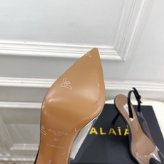 ALAÏA 阿莱亚26𝐬𝐬 2026春夏新品 秀场同款 BLOOM胶片花朵高跟露跟鞋————————— ALAÏA 阿莱亚26𝐬𝐬 2026春夏新品 秀场同款 BLOOM胶片花朵高跟露跟鞋—————————