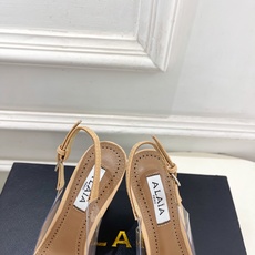 ALAÏA 阿莱亚26𝐬𝐬 2026春夏新品 秀场同款 BLOOM胶片花朵高跟露跟鞋————————— ALAÏA 阿莱亚26𝐬𝐬 2026春夏新品 秀场同款 BLOOM胶片花朵高跟露跟鞋—————————