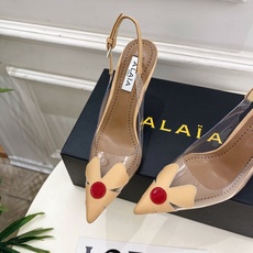 ALAÏA 阿莱亚26𝐬𝐬 2026春夏新品 秀场同款 BLOOM胶片花朵高跟露跟鞋————————— ALAÏA 阿莱亚26𝐬𝐬 2026春夏新品 秀场同款 BLOOM胶片花朵高跟露跟鞋—————————