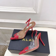 ALAÏA 阿莱亚26𝐬𝐬 2026春夏新品 秀场同款 BLOOM胶片花朵高跟露跟鞋————————— ALAÏA 阿莱亚26𝐬𝐬 2026春夏新品 秀场同款 BLOOM胶片花朵高跟露跟鞋—————————