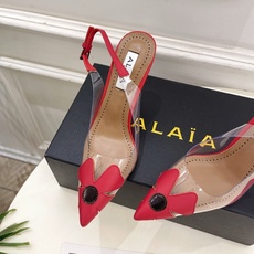 ALAÏA 阿莱亚26𝐬𝐬 2026春夏新品 秀场同款 BLOOM胶片花朵高跟露跟鞋————————— ALAÏA 阿莱亚26𝐬𝐬 2026春夏新品 秀场同款 BLOOM胶片花朵高跟露跟鞋—————————