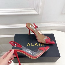 ALAÏA 阿莱亚26𝐬𝐬 2026春夏新品 秀场同款 BLOOM胶片花朵高跟露跟鞋————————— ALAÏA 阿莱亚26𝐬𝐬 2026春夏新品 秀场同款 BLOOM胶片花朵高跟露跟鞋—————————