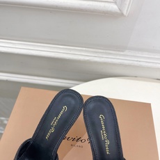 Gianvito Rossi|吉安维托·罗西 26𝐬𝐬2026春夏新品 GR亚麻编织蝴蝶结平底 高跟拖 Gianvito Rossi|吉安维托·罗西 26𝐬𝐬2026春夏新品 GR亚麻编织蝴蝶结平底 高跟拖