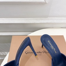 Gianvito Rossi|吉安维托·罗西 26𝐬𝐬2026春夏新品 GR亚麻编织蝴蝶结平底 高跟拖 Gianvito Rossi|吉安维托·罗西 26𝐬𝐬2026春夏新品 GR亚麻编织蝴蝶结平底 高跟拖