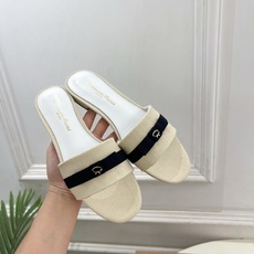 Gianvito Rossi|吉安维托·罗西 26𝐬𝐬2026春夏新品 GR亚麻编织蝴蝶结平底 高跟拖 Gianvito Rossi|吉安维托·罗西 26𝐬𝐬2026春夏新品 GR亚麻编织蝴蝶结平底 高跟拖