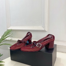 ALAÏA 阿莱亚26𝐬𝐬 2026春夏新品 秀场同款 渔网镂空粗跟玛丽珍鞋—————————Alaï ALAÏA 阿莱亚26𝐬𝐬 2026春夏新品 秀场同款 渔网镂空粗跟玛丽珍鞋—————————Alaï