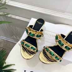Balmain巴尔曼 代购级别⚠️2026春夏新品 经典金属链条猫跟拖鞋—————————顶级奢侈品牌 Balmain巴尔曼 代购级别⚠️2026春夏新品 经典金属链条猫跟拖鞋—————————顶级奢侈品牌