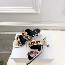 Balmain巴尔曼 代购级别⚠️2026春夏新品 经典金属链条猫跟拖鞋—————————顶级奢侈品牌 Balmain巴尔曼 代购级别⚠️2026春夏新品 经典金属链条猫跟拖鞋—————————顶级奢侈品牌