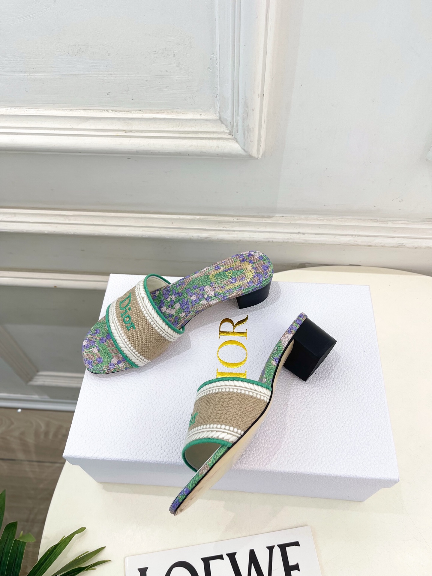 Dior |  迪奥  26𝐬𝐬 🧡💚2026春夏新品 顶级版本⚠️专柜主打新款 经典Dway刺绣花卉图