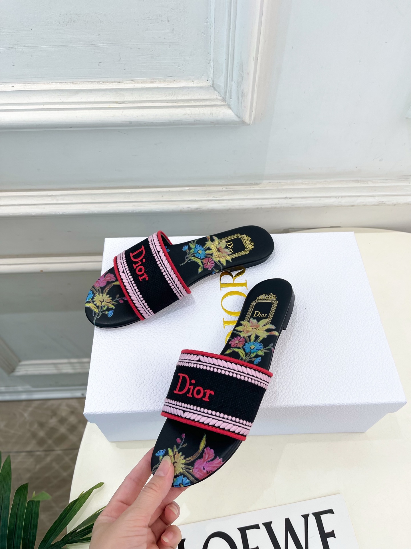 Dior |  迪奥  26𝐬𝐬 🧡💚2026春夏新品 顶级版本⚠️专柜主打新款 经典Dway刺绣花卉图