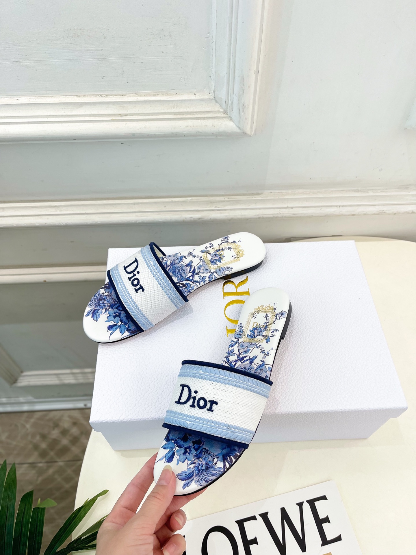 Dior |  迪奥  26𝐬𝐬 🧡💚2026春夏新品 顶级版本⚠️专柜主打新款 经典Dway刺绣花卉图