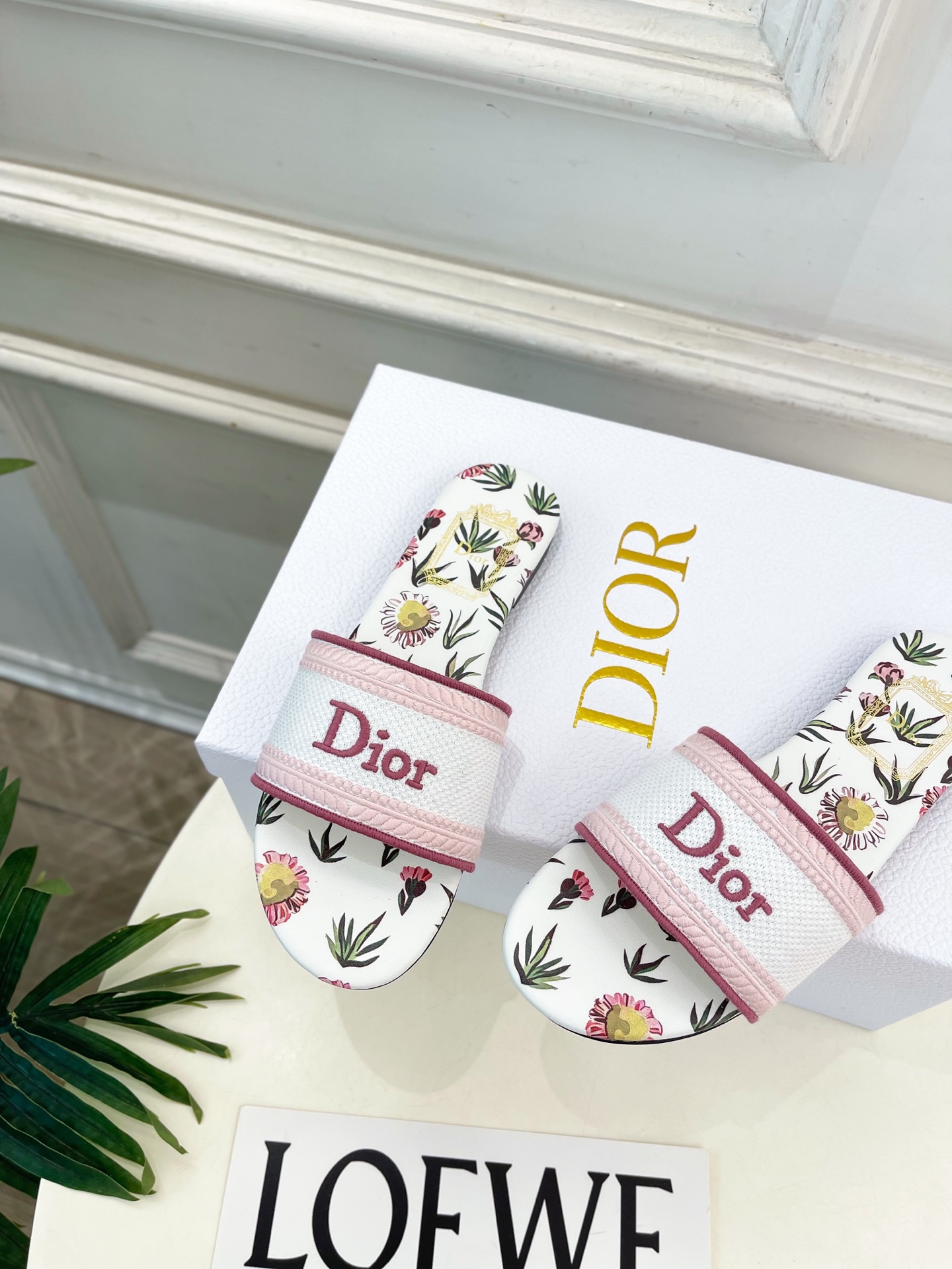 Dior |  迪奥  26𝐬𝐬 🧡💚2026春夏新品 顶级版本⚠️专柜主打新款 经典Dway刺绣花卉图