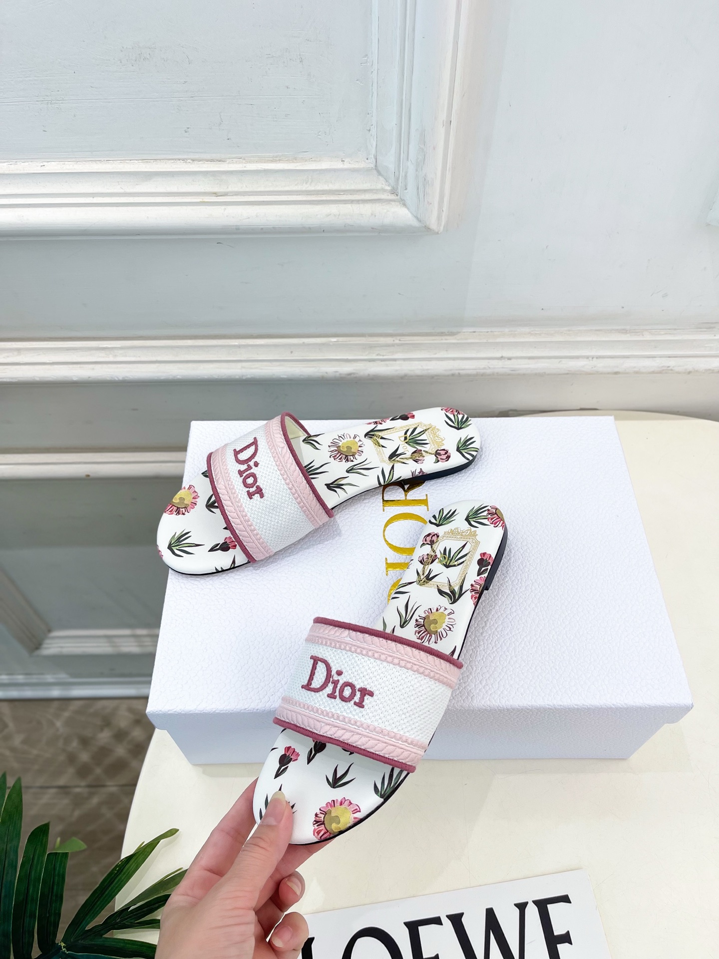 Dior |  迪奥  26𝐬𝐬 🧡💚2026春夏新品 顶级版本⚠️专柜主打新款 经典Dway刺绣花卉图