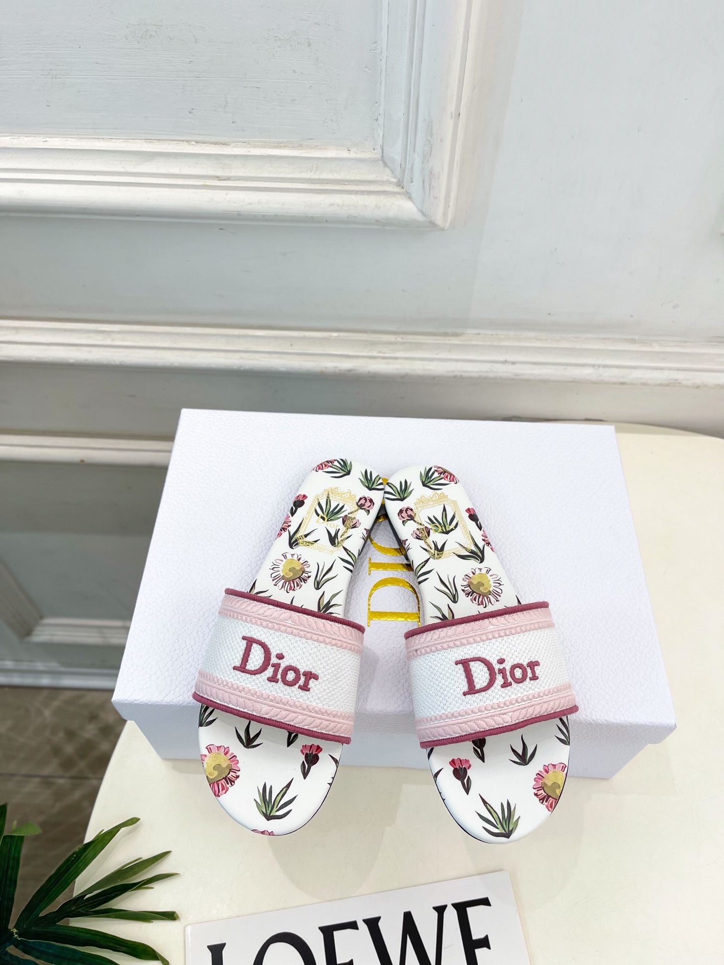 Dior |  迪奥  26𝐬𝐬 🧡💚2026春夏新品 顶级版本⚠️专柜主打新款 经典Dway刺绣花卉图