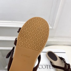 COTEMP 春夏新品 复古麻绳编织罗马拖鞋—————————作为这两年最受欢迎的设计师牌,设计简单、细 COTEMP 春夏新品 复古麻绳编织罗马拖鞋—————————作为这两年最受欢迎的设计师牌,设计简单、细