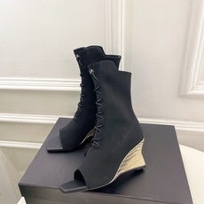 Balmain巴尔曼 代购级别⚠️2026春夏新品 经典针织弹力坡跟方头鱼嘴袜子靴—————————顶级 Balmain巴尔曼 代购级别⚠️2026春夏新品 经典针织弹力坡跟方头鱼嘴袜子靴—————————顶级
