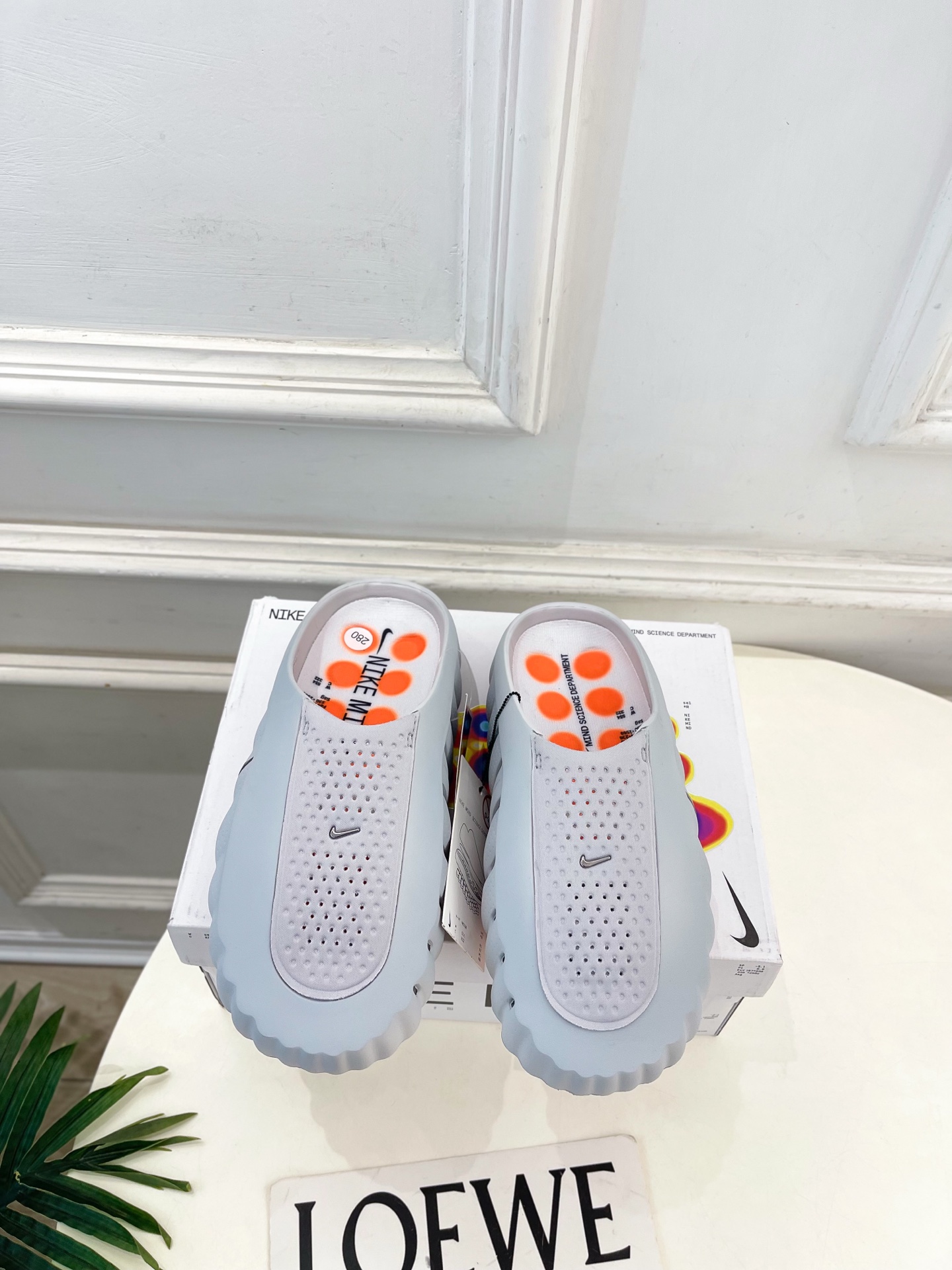 2026春夏新品 顶级纯原版本 Nike Mind 001 足底按摩舒适柔软包头拖鞋 独立22单颗按摩颗