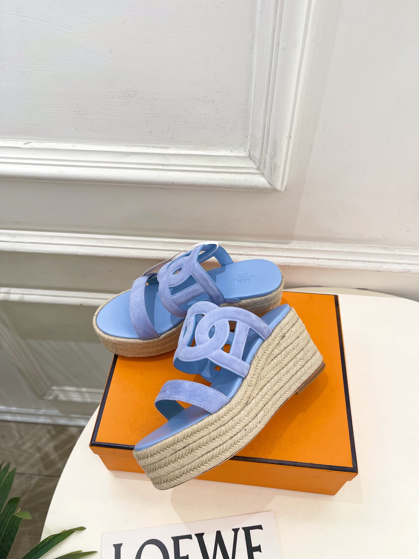 🐎𝐇𝐄𝐑𝐌𝐄* 爱玛仕 26𝐬𝐬 🌈2026春夏新品 专柜新款 爱马仕 lthea 猪鼻子麻绳厚底草编鞋 🐎𝐇𝐄𝐑𝐌𝐄* 爱玛仕 26𝐬𝐬 🌈2026春夏新品 专柜新款 爱马仕 lthea 猪鼻子麻绳厚底草编鞋