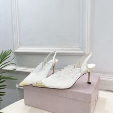JimmyChoo 吉米周 26𝐬𝐬 ——— ✨ 2026春夏新品 专柜最新JC蕾丝金属头高跟凉鞋 JimmyChoo 吉米周 26𝐬𝐬 ——— ✨ 2026春夏新品 专柜最新JC蕾丝金属头高跟凉鞋