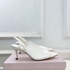 JimmyChoo 吉米周 26𝐬𝐬 ——— ✨ 2026春夏新品 专柜最新JC蕾丝金属头高跟凉鞋 JimmyChoo 吉米周 26𝐬𝐬 ——— ✨ 2026春夏新品 专柜最新JC蕾丝金属头高跟凉鞋