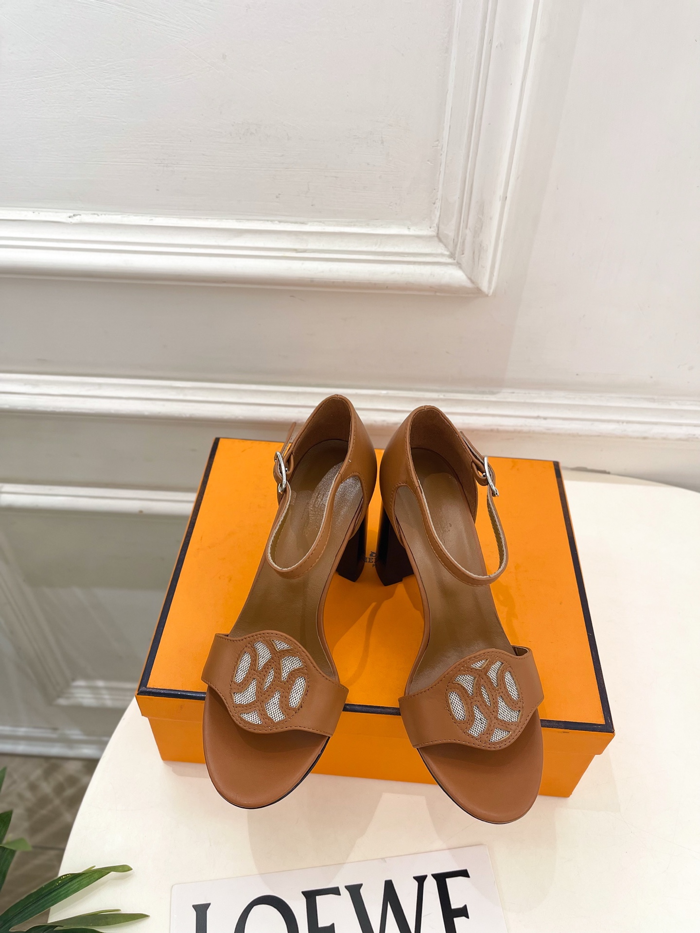🐎𝐇𝐄𝐑𝐌𝐄* 爱玛仕 26𝐬𝐬 🌈2026春夏新品 专柜新款 Marquise 50高跟凉鞋 系列〰◽