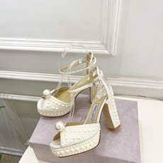 JimmyChoo 吉米周 26𝐬𝐬 ——— ✨ 2026春夏新品 专柜最新款 JC经典珍珠鱼嘴高 JimmyChoo 吉米周 26𝐬𝐬 ——— ✨ 2026春夏新品 专柜最新款 JC经典珍珠鱼嘴高