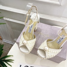 JimmyChoo 吉米周 26𝐬𝐬 ——— ✨ 2026春夏新品 专柜最新款 JC经典珍珠鱼嘴高 JimmyChoo 吉米周 26𝐬𝐬 ——— ✨ 2026春夏新品 专柜最新款 JC经典珍珠鱼嘴高