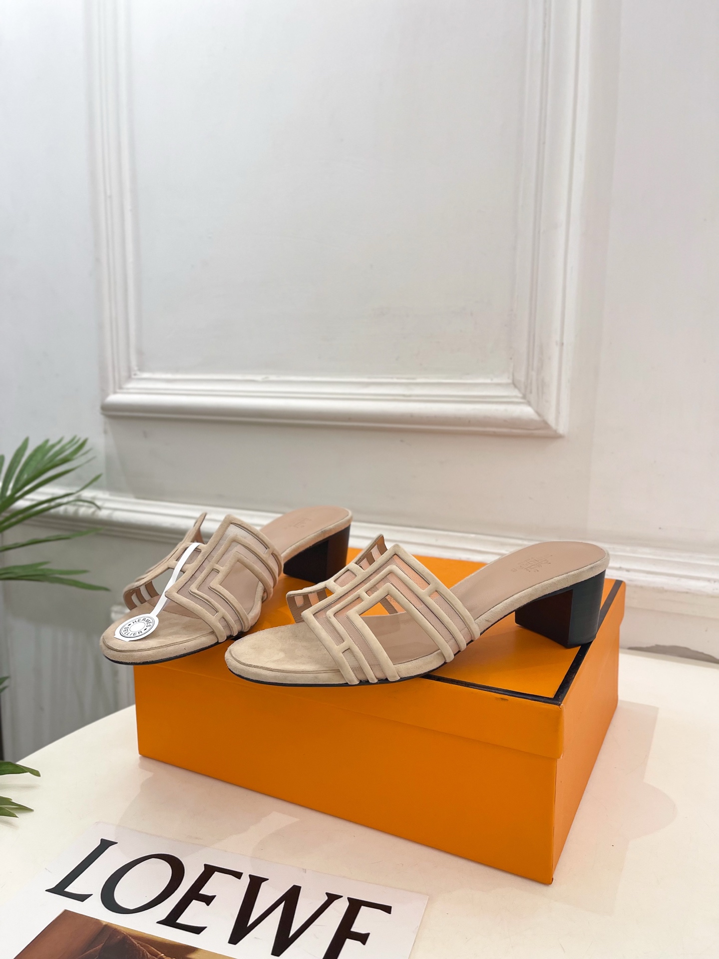 🐎𝐇𝐄𝐑𝐌𝐄* 爱玛仕 26𝐬𝐬 🌈2026春夏新品 专柜新款 经典H型Oasis网眼镂空拖鞋 系列〰◽