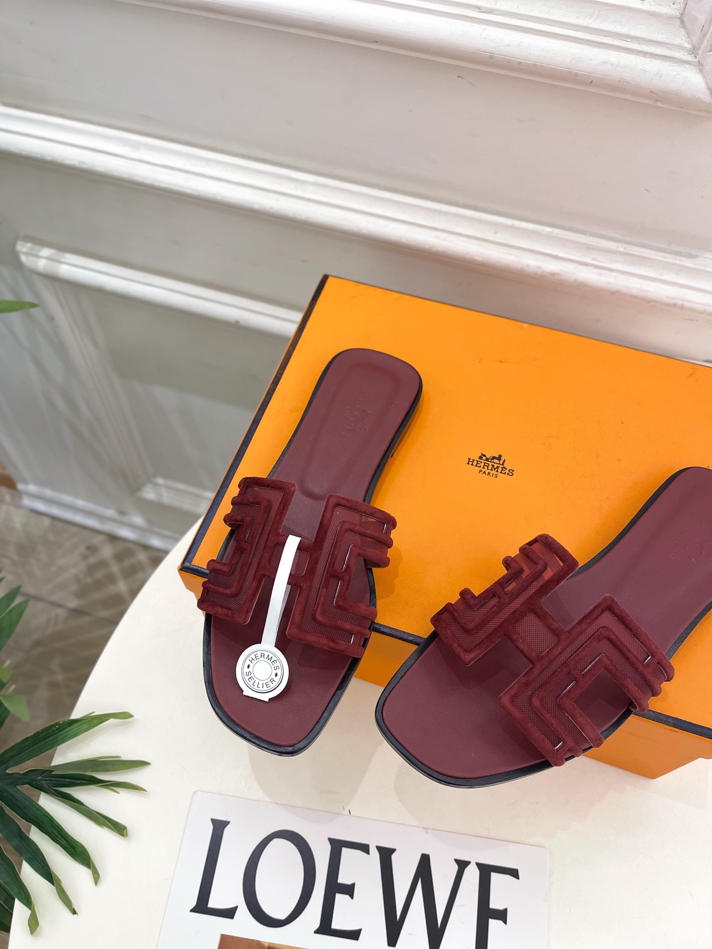 🐎𝐇𝐄𝐑𝐌𝐄* 爱玛仕 26𝐬𝐬 🌈2026春夏新品 专柜新款 经典H型Oasis网眼镂空拖鞋 系列〰◽