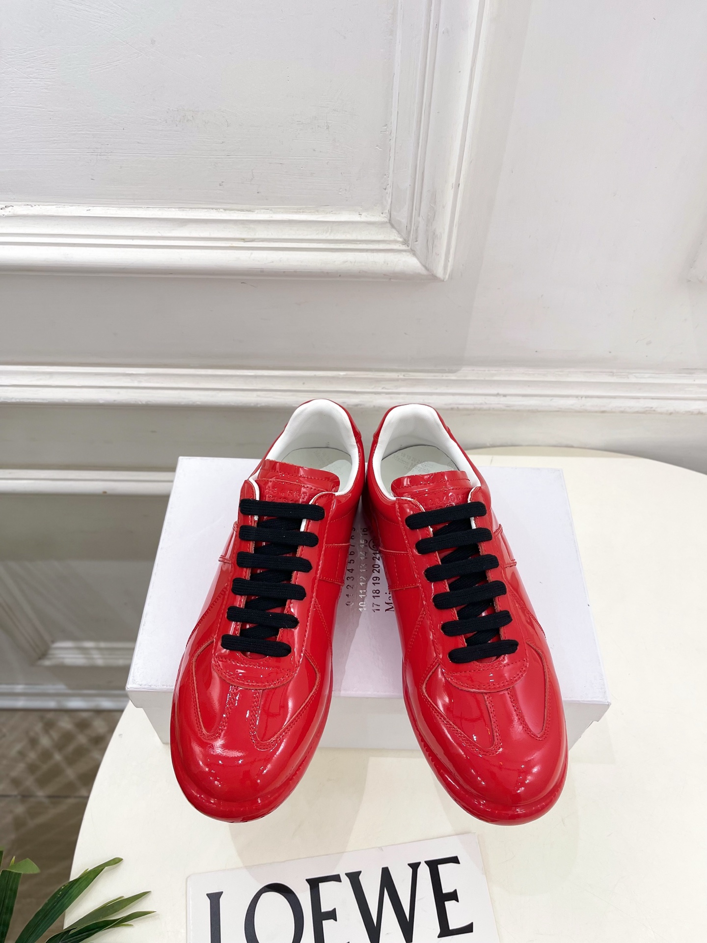 Maison Margiela· 马吉拉26𝐬𝐬 2026春夏新品MM6 滴胶绑带德训鞋 运动鞋————