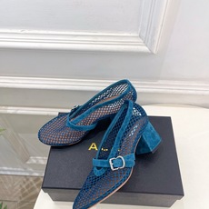 ALAÏA 阿莱亚26𝐬𝐬 2026春夏新品 秀场同款 镂空渔网粗跟玛丽珍网鞋—————————Ala ALAÏA 阿莱亚26𝐬𝐬 2026春夏新品 秀场同款 镂空渔网粗跟玛丽珍网鞋—————————Ala