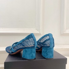 ALAÏA 阿莱亚26𝐬𝐬 2026春夏新品 秀场同款 镂空渔网粗跟玛丽珍网鞋—————————Ala ALAÏA 阿莱亚26𝐬𝐬 2026春夏新品 秀场同款 镂空渔网粗跟玛丽珍网鞋—————————Ala