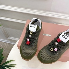 Miu Miu | 缪缪 26𝐬𝐬🖤专柜主打最新秀款 2026春夏新品网眼织物休闲运动鞋火爆上新!🍒B Miu Miu | 缪缪 26𝐬𝐬🖤专柜主打最新秀款 2026春夏新品网眼织物休闲运动鞋火爆上新!🍒B