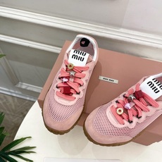 Miu Miu | 缪缪 26𝐬𝐬🖤专柜主打最新秀款 2026春夏新品网眼织物休闲运动鞋火爆上新!🍒B Miu Miu | 缪缪 26𝐬𝐬🖤专柜主打最新秀款 2026春夏新品网眼织物休闲运动鞋火爆上新!🍒B