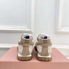 Miu Miu | 缪缪 26𝐬𝐬🖤专柜主打最新秀款 2026春夏新品网眼织物休闲运动鞋火爆上新!🍒B Miu Miu | 缪缪 26𝐬𝐬🖤专柜主打最新秀款 2026春夏新品网眼织物休闲运动鞋火爆上新!🍒B
