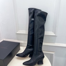 Jil Sander(吉尔·桑达)2026 早秋新品 JD极简复古粗跟长筒弹力靴————————JS作为 Jil Sander(吉尔·桑达)2026 早秋新品 JD极简复古粗跟长筒弹力靴————————JS作为