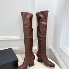 Jil Sander(吉尔·桑达)2026 早秋新品 JD极简复古粗跟长筒弹力靴————————JS作为 Jil Sander(吉尔·桑达)2026 早秋新品 JD极简复古粗跟长筒弹力靴————————JS作为