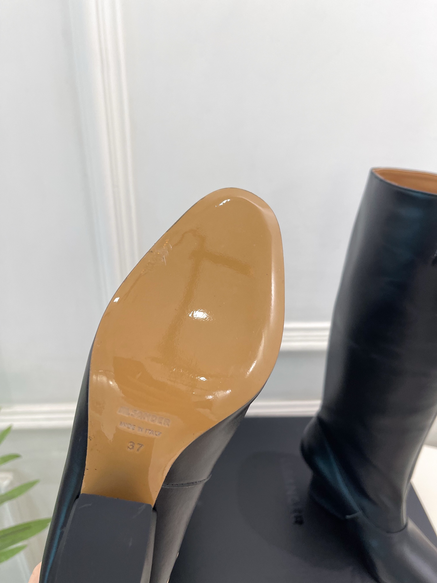 Jil Sander(吉尔·桑达）2026 秋冬新品 JD极简绑带粗跟长筒靴————————JS作为这两
