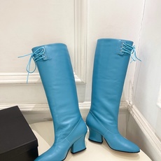 Jil Sander(吉尔·桑达)2026 秋冬新品 JD极简绑带粗跟长筒靴————————JS作为这两 Jil Sander(吉尔·桑达)2026 秋冬新品 JD极简绑带粗跟长筒靴————————JS作为这两